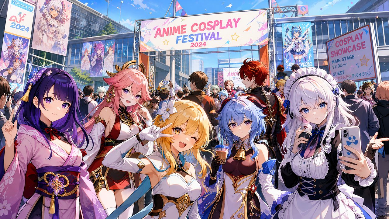 偷拍-漫展cosplay纪实
